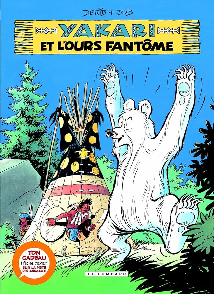Yakari, tome 24 : Yakari et l'ours fantôme - Click to enlarge picture.
