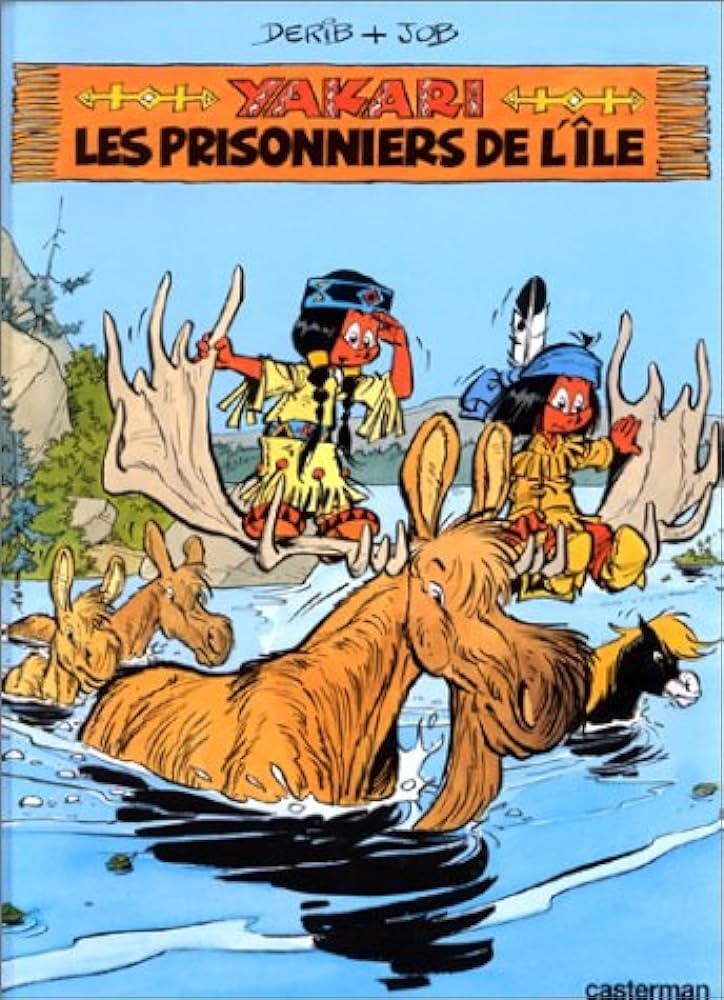Yakari, Tome 9 : Les prisonniers de l'île - Click to enlarge picture.