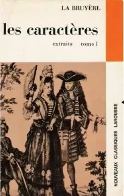 Les caracteres Extraits tome 1 - Click to enlarge picture.