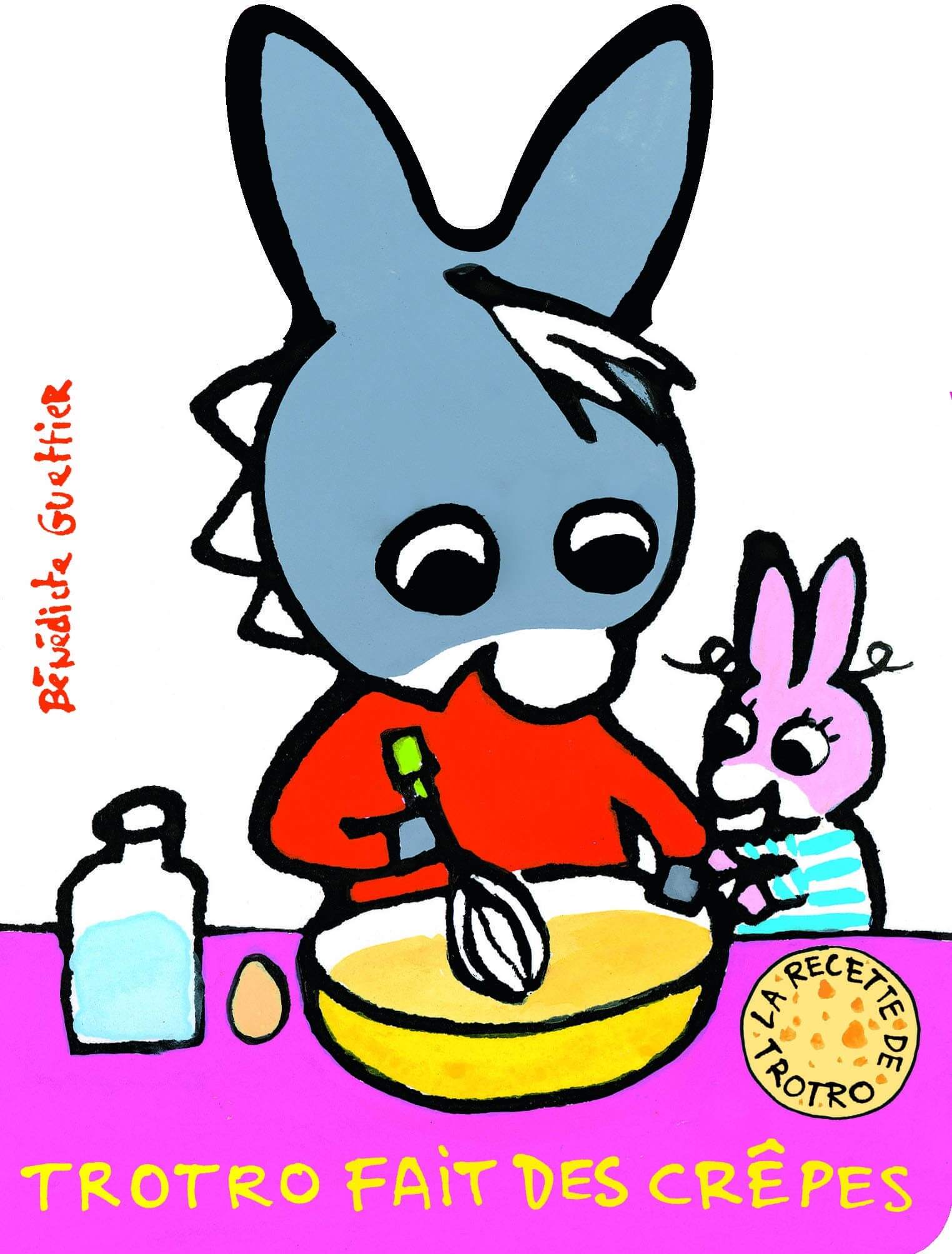 Trotro fait des crêpes - Click to enlarge picture.