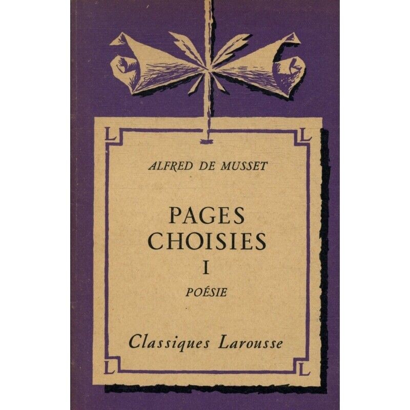 PAGES CHOISIES 1. POESIE - Click to enlarge picture.