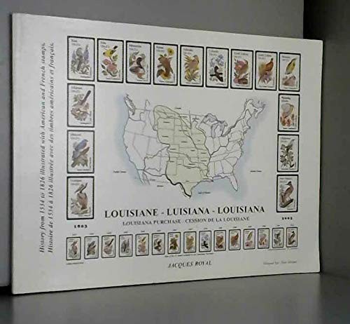 Louisiane-Luisiana-Louisiana: Louisiana Purchase = Cession de la Louisiane : Napoleon, Jefferson - Click to enlarge picture.