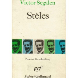Steles (Poesie/Gallimard) (French Edition) - Click to enlarge picture.
