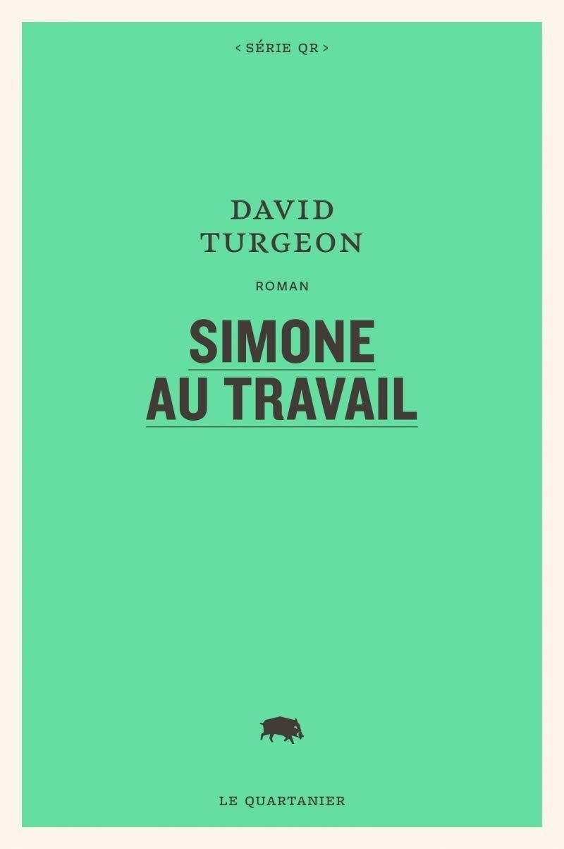 Simone au travail - Click to enlarge picture.