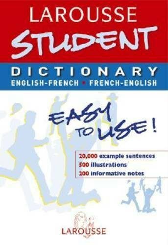 Larousse Student Dictionary - Click to enlarge picture.