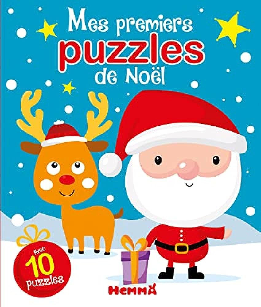 Mes premiers puzzles de Noël - Click to enlarge picture.