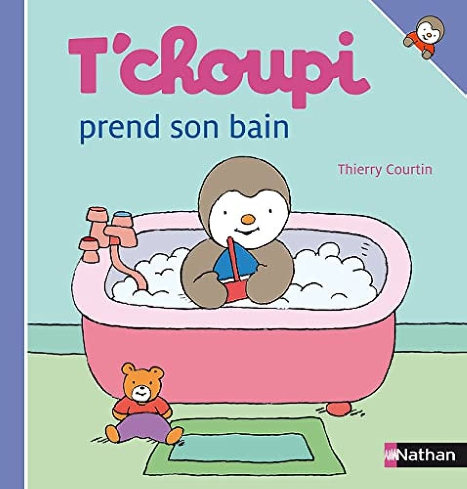 T'choupi prend son bain - Click to enlarge picture.