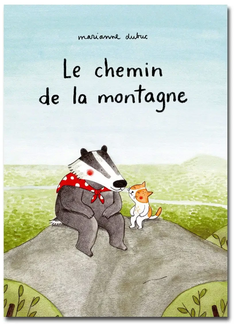 Le chemin de la montagne - Click to enlarge picture.