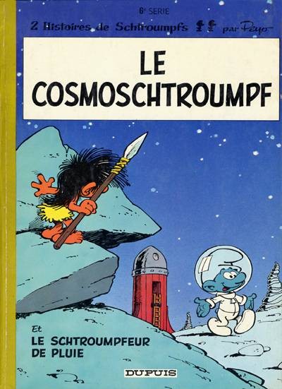 Le cosmoschtroumpf ; Le schtroumpfeur de pluie - Click to enlarge picture.