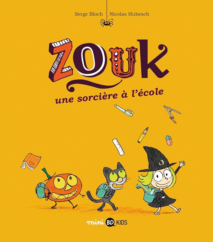 Une sorcière à l'école - Click to enlarge picture.