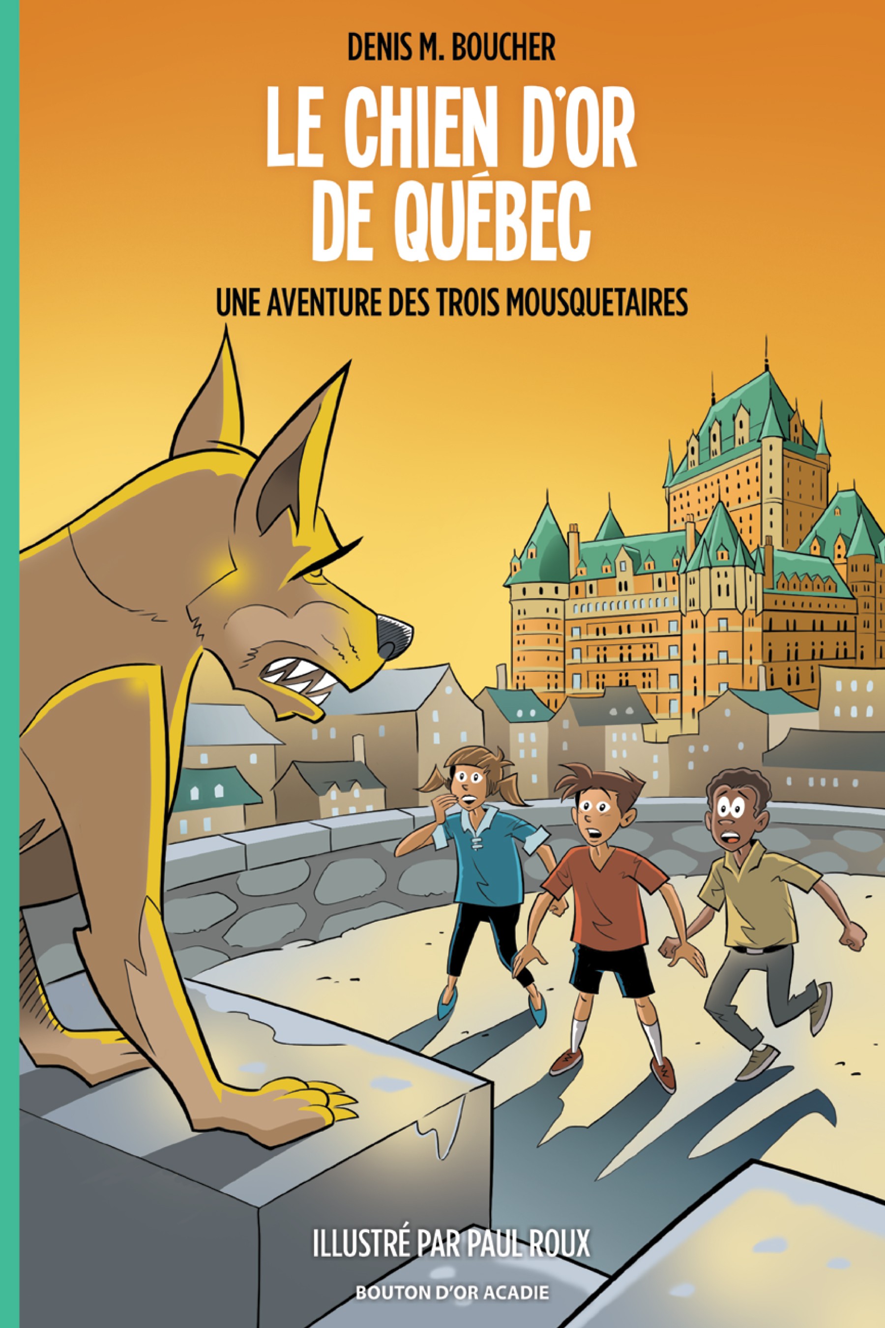 Le chien d'or de Québec - Click to enlarge picture.