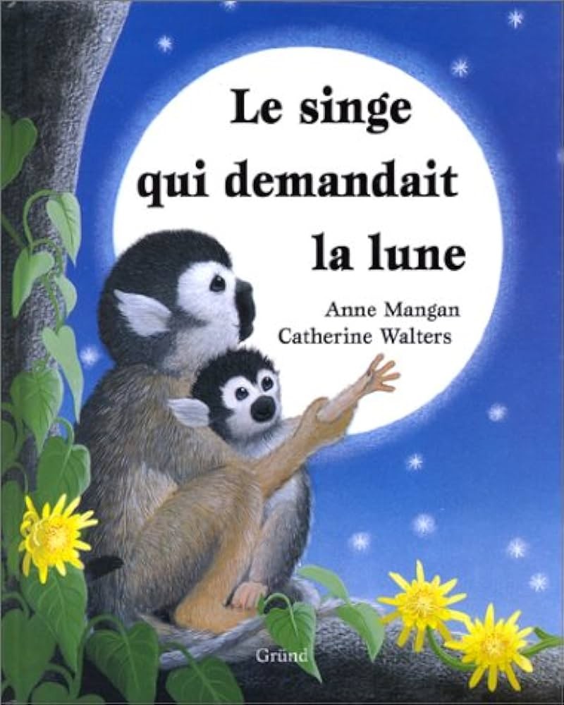 Le singe qui demandait la lune - Click to enlarge picture.
