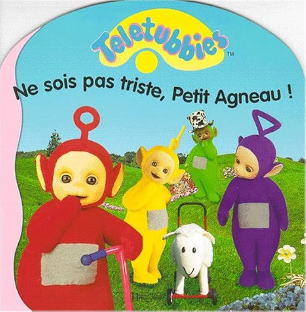 NE SOIS PAS TRISTE, PETIT AGNEAU ! - Click to enlarge picture.