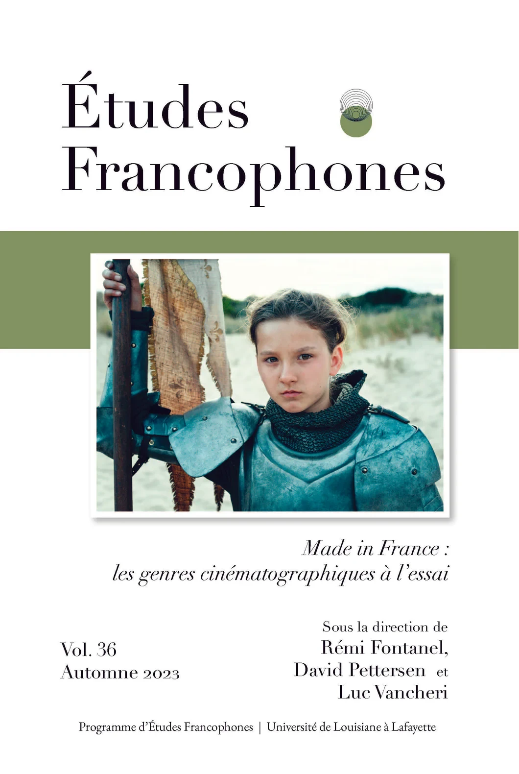 Études Francophones - Click to enlarge picture.
