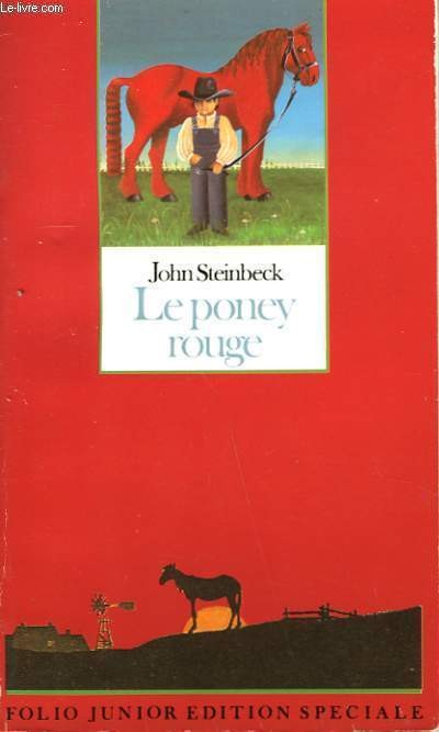 Le poney rouge - Click to enlarge picture.