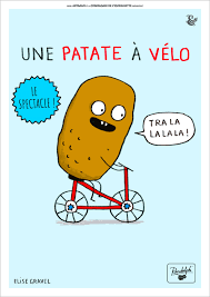 Une patate à vélo - Click to enlarge picture.