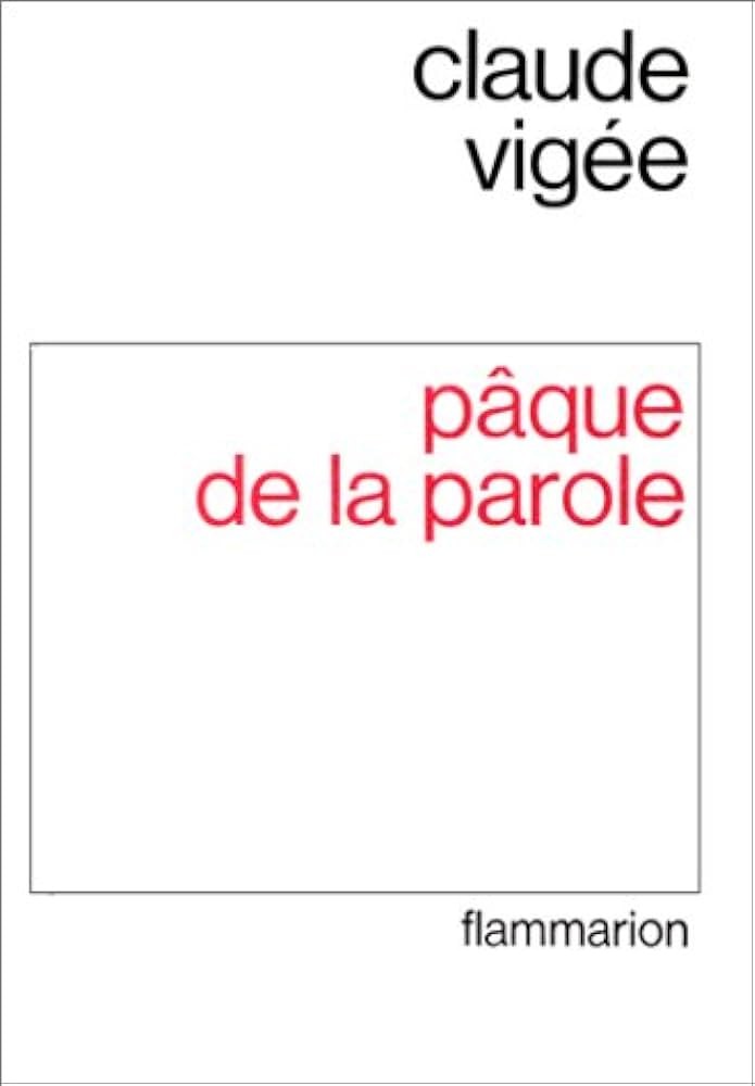 Paque de la parole - Click to enlarge picture.