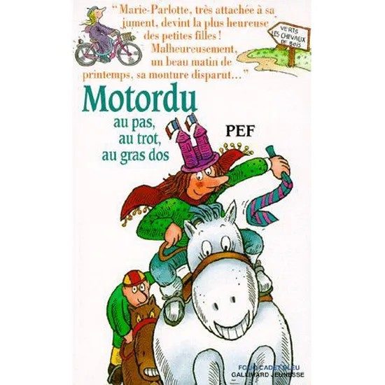 Motordu au pas, au trot, au gras dos - Click to enlarge picture.