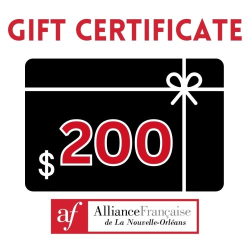 Gift Certificate ($200)