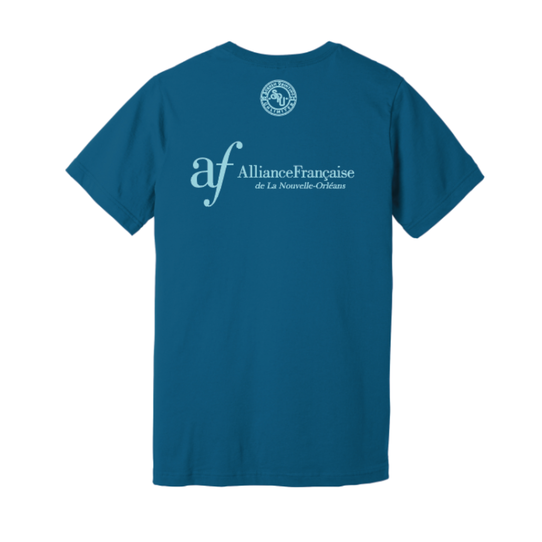 Pain au chocolat T-shirt (blue)