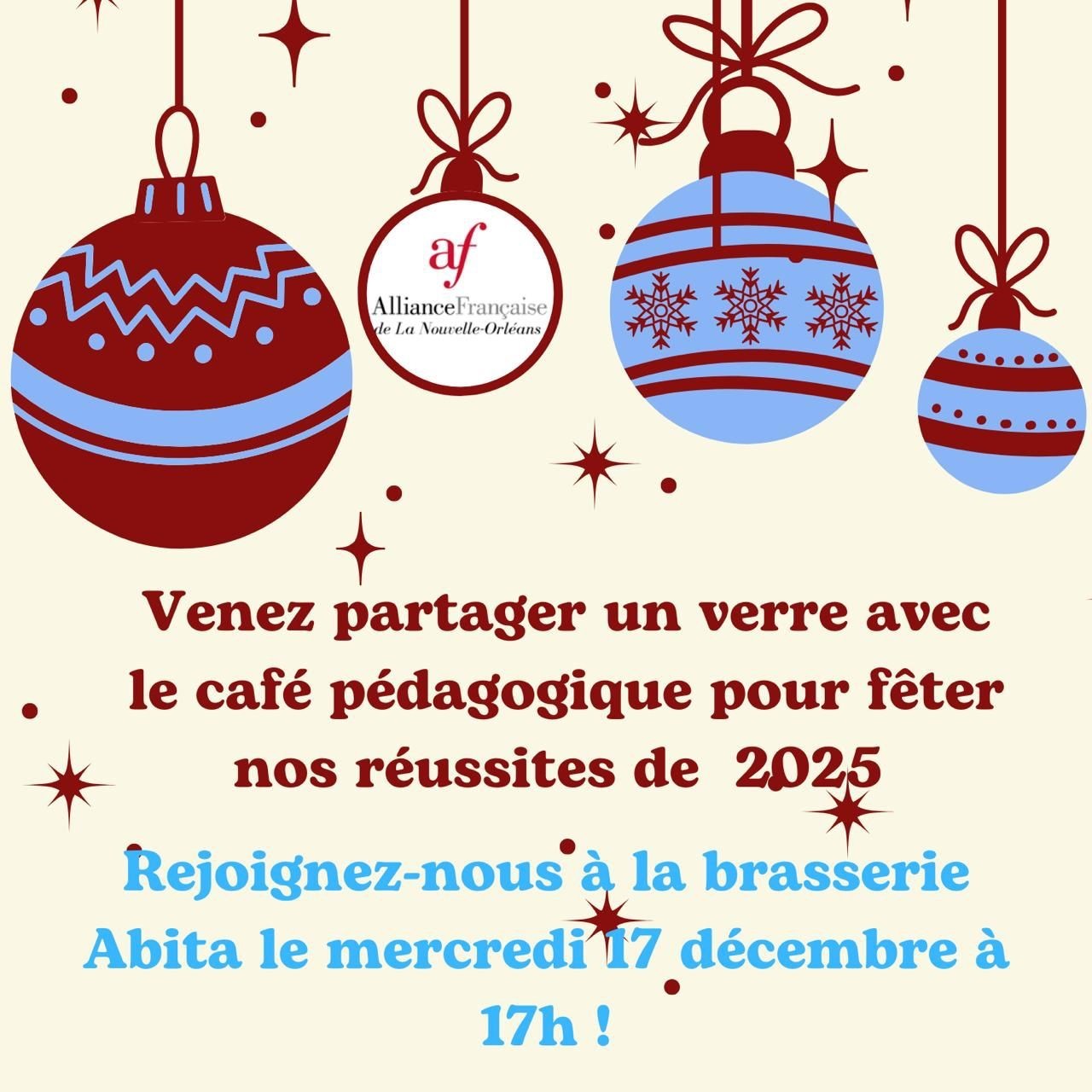 Cafe Pedagogique - Apéro de fin d'année