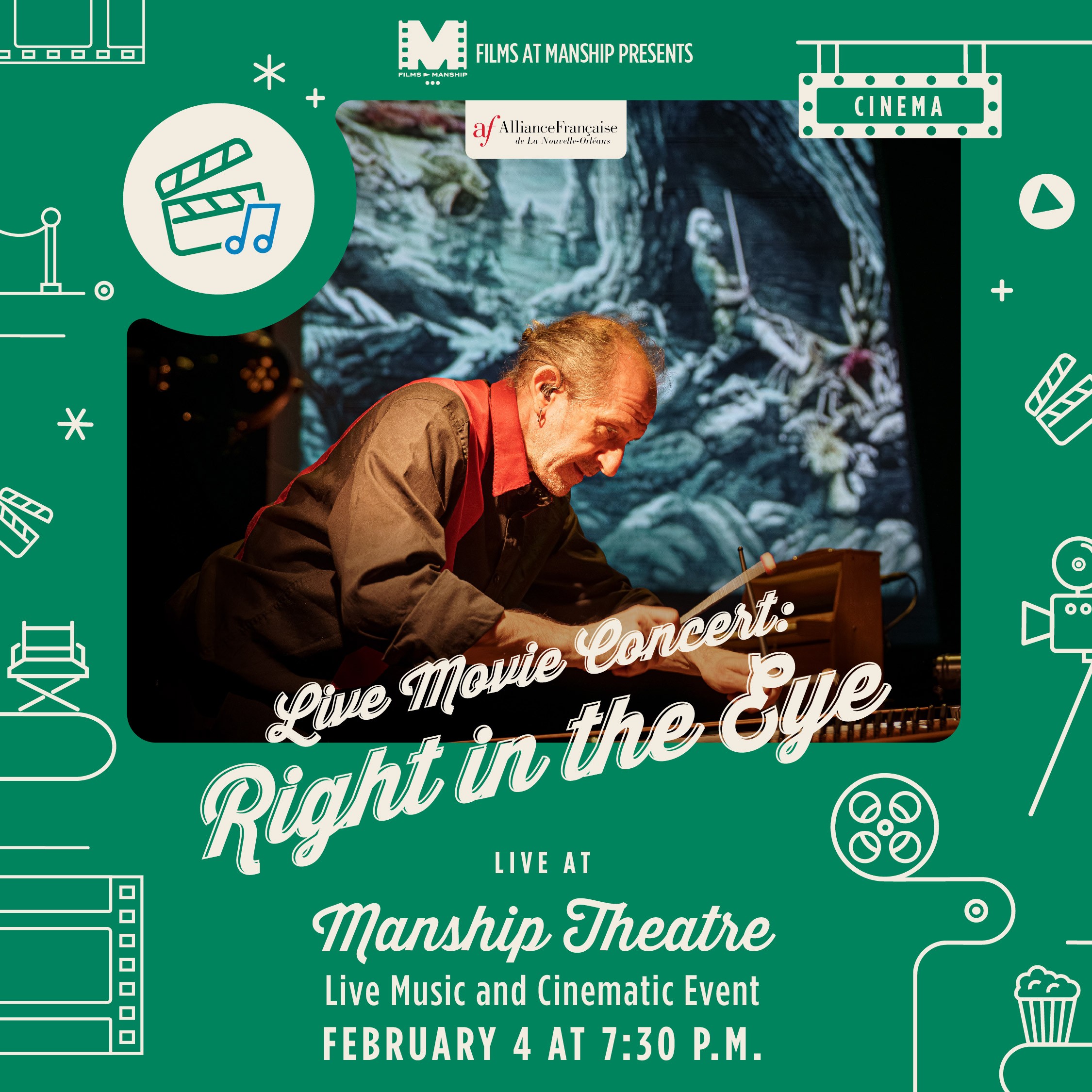Live Movie Concert in Baton Rouge: Right in the Eye