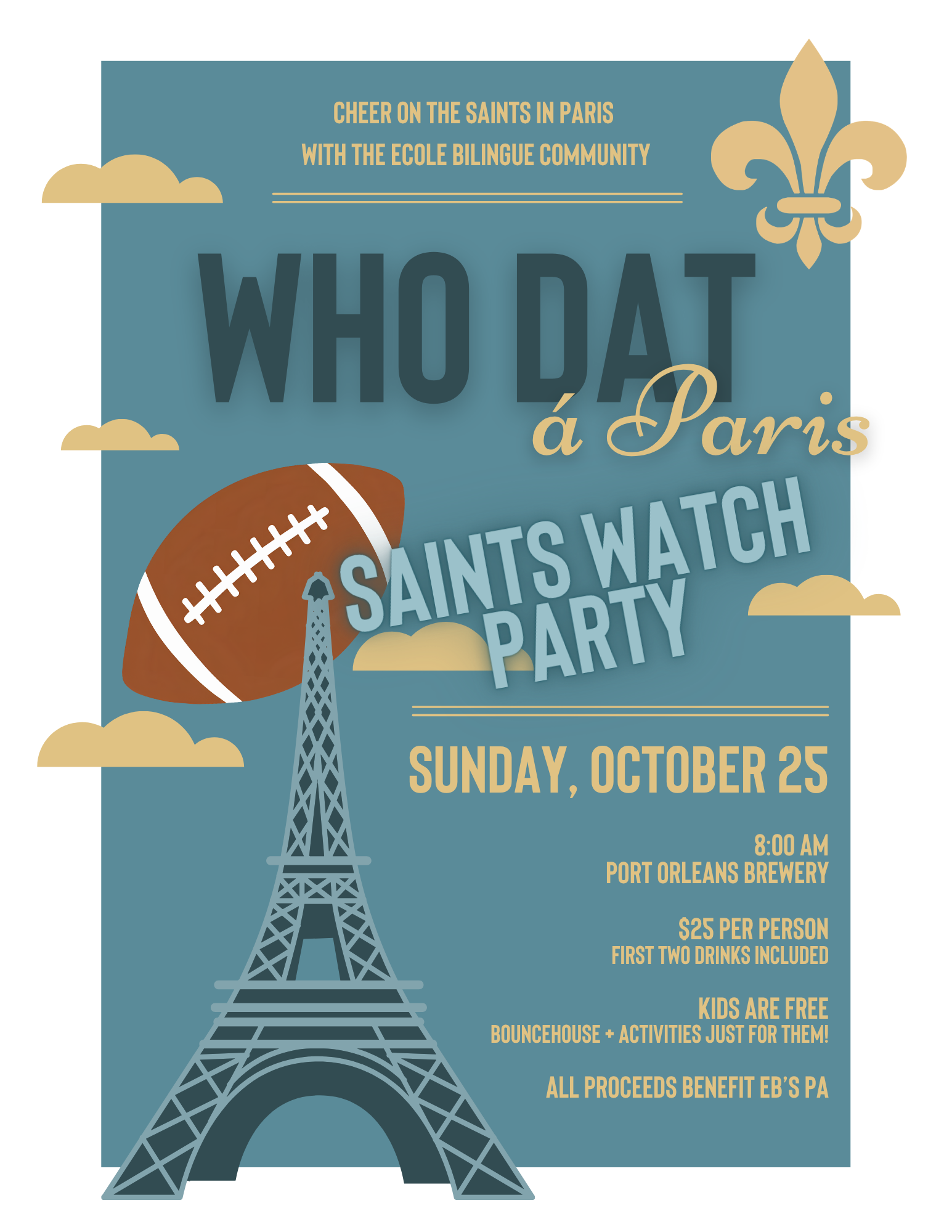 Who Dat à Paris – Saints Watch Party