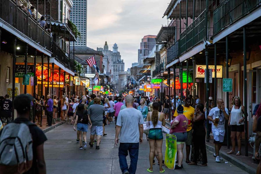 Bourbon Street, New Orleans